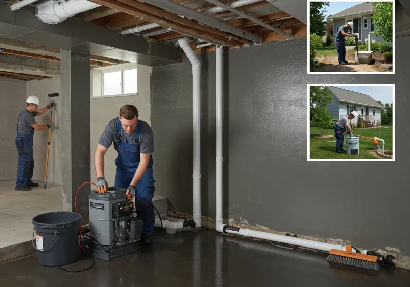 Basement Waterproofing and Flood Prevention process in Goldthwaite, TX